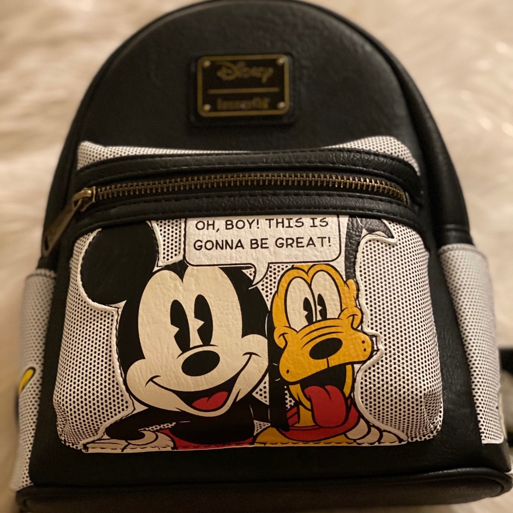 Mickey & Pluto Loungefly